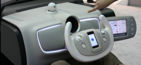 Denso car system puts iPhone in steering wheel