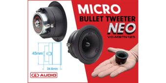 DD Audio Intros Micro Bullet Tweeter